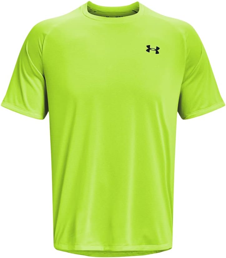 Under Armour Men's Tech 2.0 Novelty Short-Sleeve T-Shirt (369) Lime Surge / / Black Small