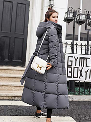 Uni-Wert Donna Piumino Cappotto Lungo Imbottito