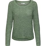 Only Onlgeena Xo L/S Pullover Knt Noos, Verde (Green), S para Mujer