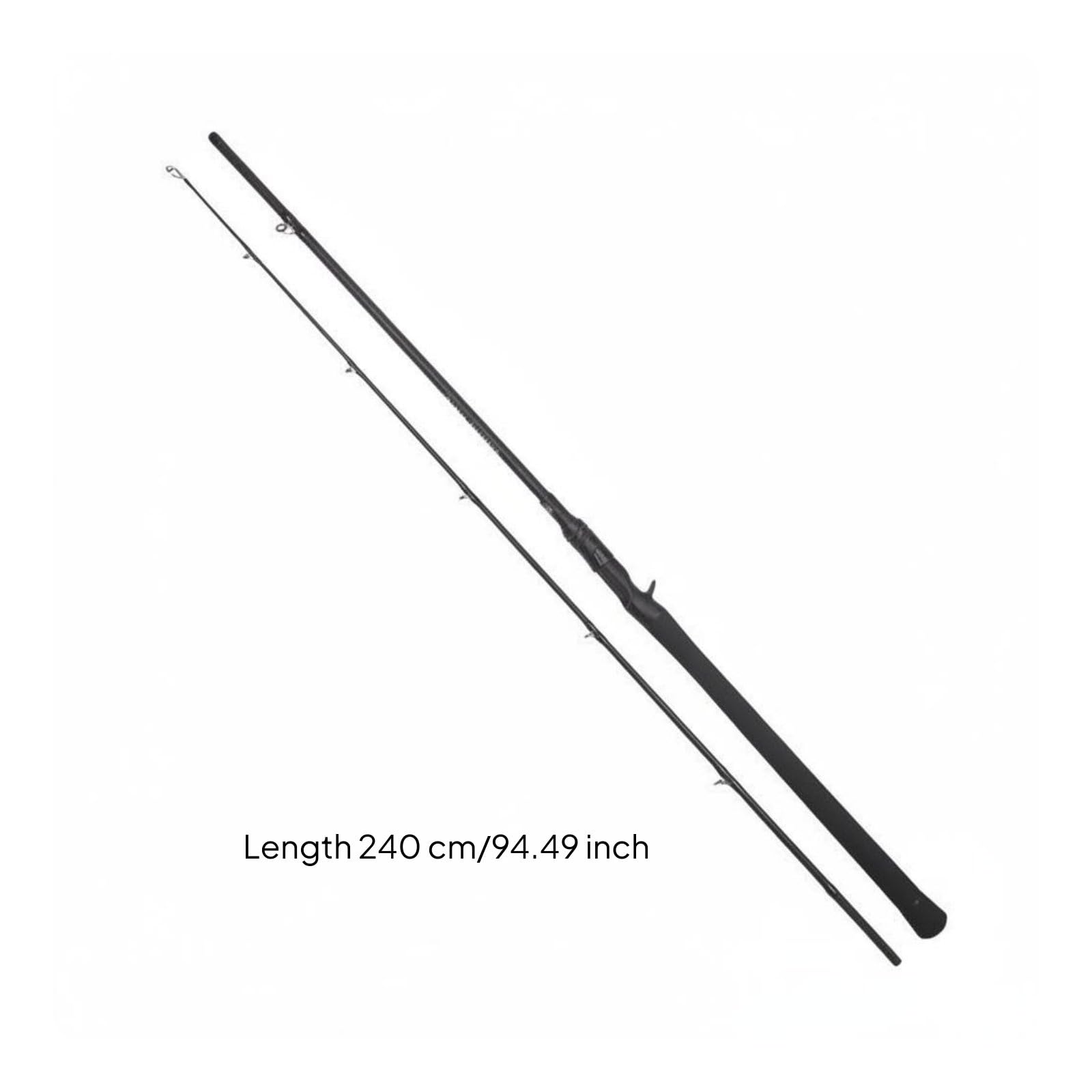 Canna da Pesca Snakehead Potente Filo Rigido Attrezzo Due Pezzi Manico Ergonomico Materiale Carbonio Adatta per Pesca in Fiume Attività Outdoor Competizioni