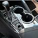 Xotic Tech Carbon Fiber Black ABS Gear Shift Panel Console Water Cup Holder Cover Trim, Compatible with Toyota Camry SE LE TRD 2018 2019 2020 2021 2022 2023 2024 Without Seat Heater Buttons