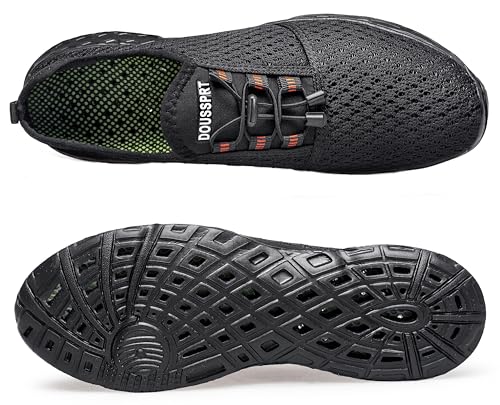 Image of DOUSSPRT Men's Water Shoes Quick Drying Sports Aqua Shoes