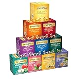 Twinings TEA COLLECTION Schwarzer Tee, Früchtetee & Kräutertee Mischungen im Teebeutel   unsere beliebtesten Tee Sorten im Mix, 10er Pack (je 10 Beutel)
