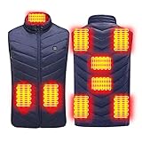 Photo Gallery khbtfnb gilet riscaldato per uomini donne, lavabile usb elettrico gilet scaldacorpo con 9 zone di riscaldamento, 3 temperature regolabili, per all aperto sciare escursionismo pesca(blue,m) Photo Gallery khbtfnb gilet riscaldato per uomini donne, lavabile usb elettrico gilet scaldacorpo con 9 zone di riscaldamento, 3 temperature regolabili, per all aperto sciare escursionismo pesca(blue,m)