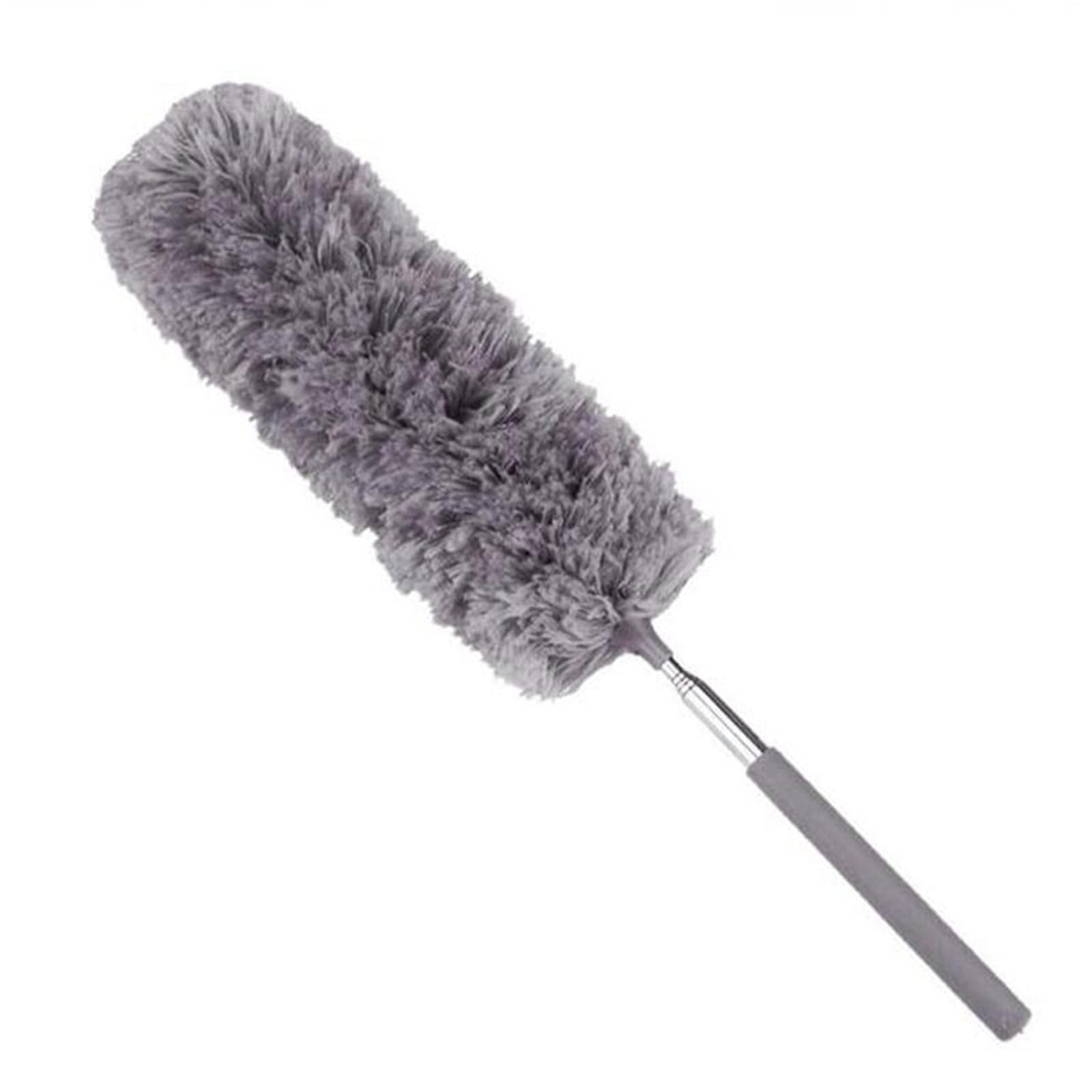 Extendable Dusters For Cleaning Retractable Duster Stainless Steel Long Handle Dusting Brush Car Household Cleaning Tools