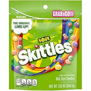 SKITTLES Sours Grab N Go, 7.2-Ounce (Pack of 1) : Grocery &amp; Gourmet Food