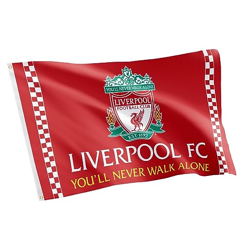 Desert Cactus Liverpool FC Flag Football Club Soccer 100% Polyester Indoor Outdoor 3x5 feet Flags (Flag G)