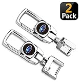 Keychain for Subaru Car Logo Emblem Metal Key Chain for WRX Sti Crosstrek Forester Outback Impreza Upgrade Design 2 Pack