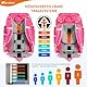 SKYSPER Schulranzen Set 5-teilig für Jungen Mädchen 1. Klasse Grundschule Schulrucksack Sporttasche Outdoor Sport Ergonomischer Schultaschen Federmäppchen Sets