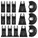 Powerextra 15Pcs Metal Wood Oscillating Multitool Quick Release Saw Blades Fit For Porter Cable Black & Decker, Bosch, Dremel, Craftsman, Ridgid, Ryobi, Makita, Milwaukee, Dewalt, Rockwell, Chicago