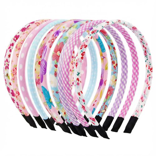 Image of 10 Pack Girls Headbands for Toddlers and Kids