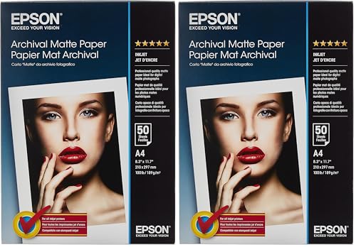 Papier photo A4 Epson Archival 189 gm2 50 feuilles - vue 9