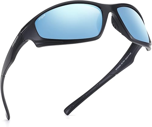 Vista 29 de Polarized Sunglasses for Men and Women, Sports Wrap Around Running Fishing Sun Glasses UV400 Protection RFS8202