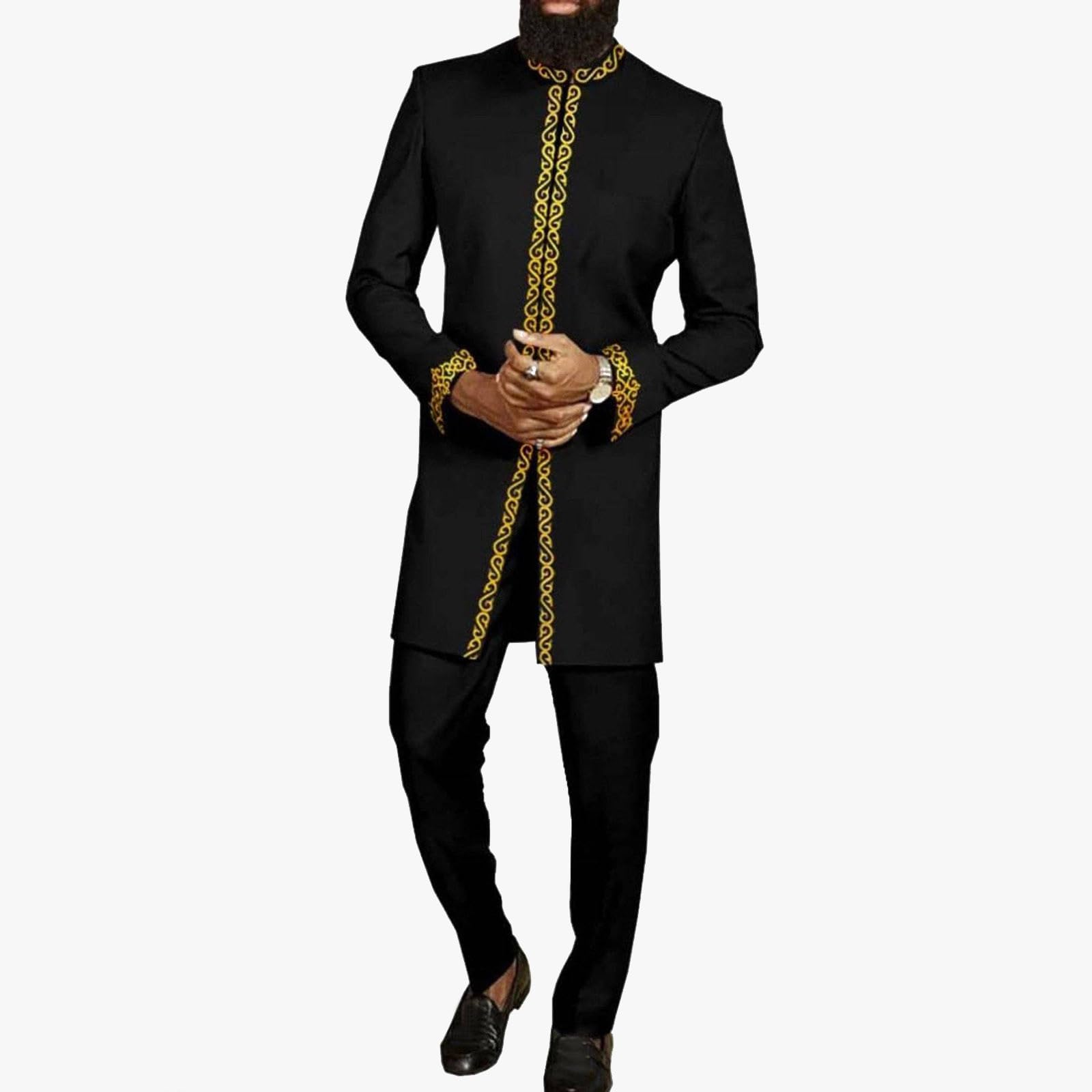 Conjunto genérico para hombre de algodón, 2 piezas, chándal, deporte, sudadera, pantalones de correr, ligero, delgado, entrenamiento, gimnasio, al aire libre, moda elegante A73
