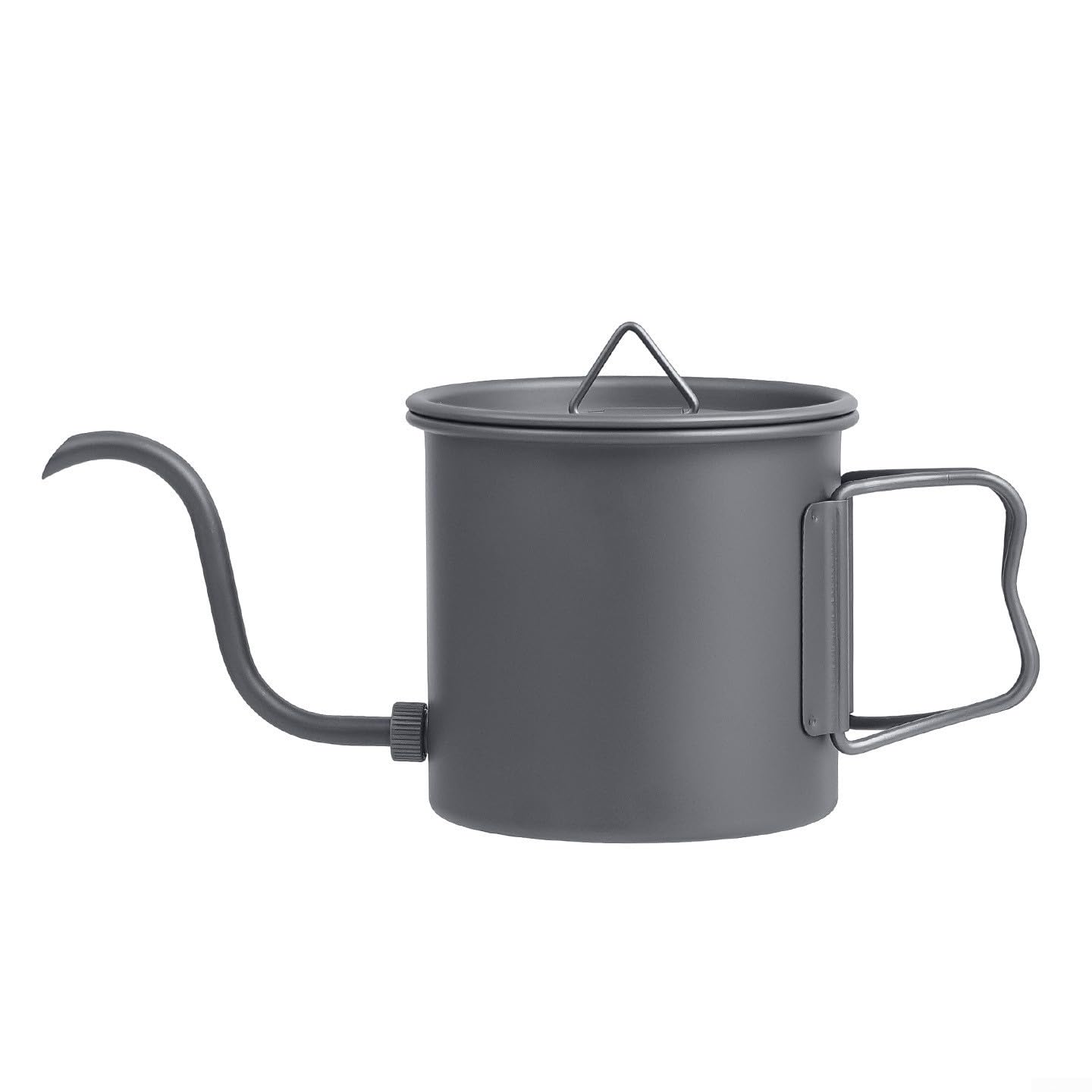 Lightweight Pure Titanium Tea Set for Camping Hiking(Coffee Pot)