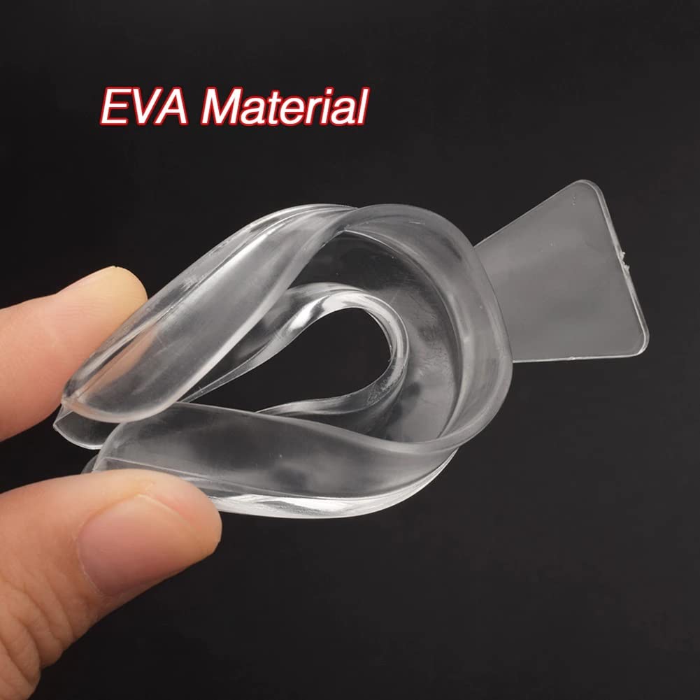 1/2/4pcs Soft Silicone Tooth Orthodontic Braces Set Mouth Guard Protector Dental Teeth Whitening Trays Retainers Oral Hygiene Care (4pc) 1