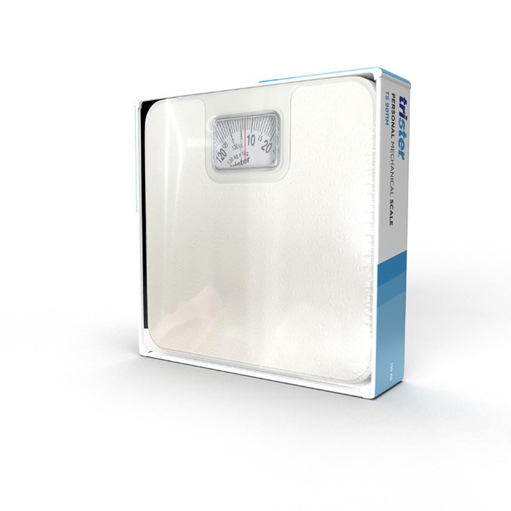 TRISTER BATHROOM MANUAL SCALE WHITE : TS9011W