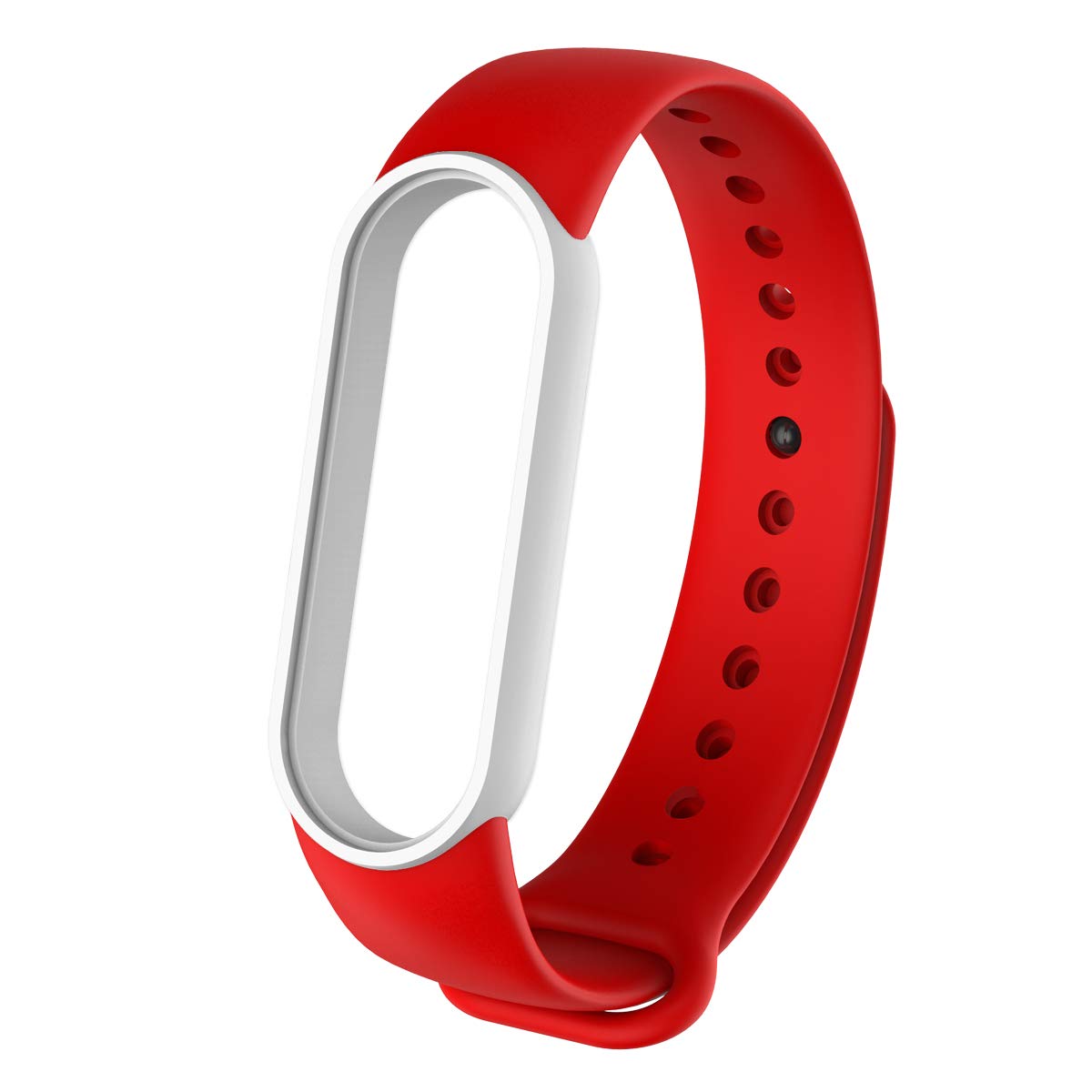 INEIX Replacement Smart Band Strap for Xiaomi Mi Band Silicone Strap For Men Women Dual color
