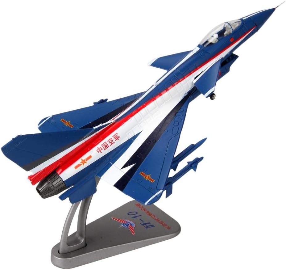 China Air Force J-10 Desk Display Model 1/72 Jet Fighter Aircraft Airplane