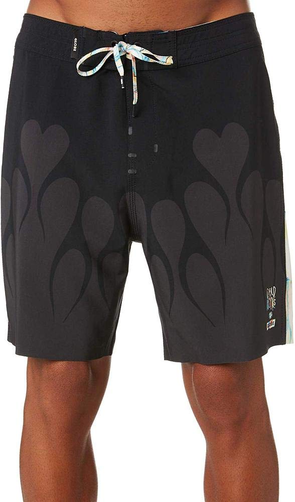 Globe Dead Kooks Boardshort Swimwear, Men, mens, Swim Briefs, GB02038000, Black Black, Size 11