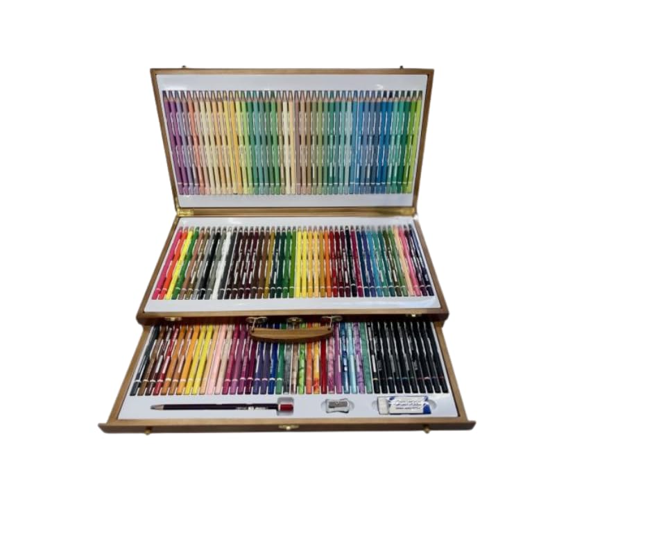 Tinta Unita Valigetta Legno Art 130 Pastelli 4.2 Assortiti