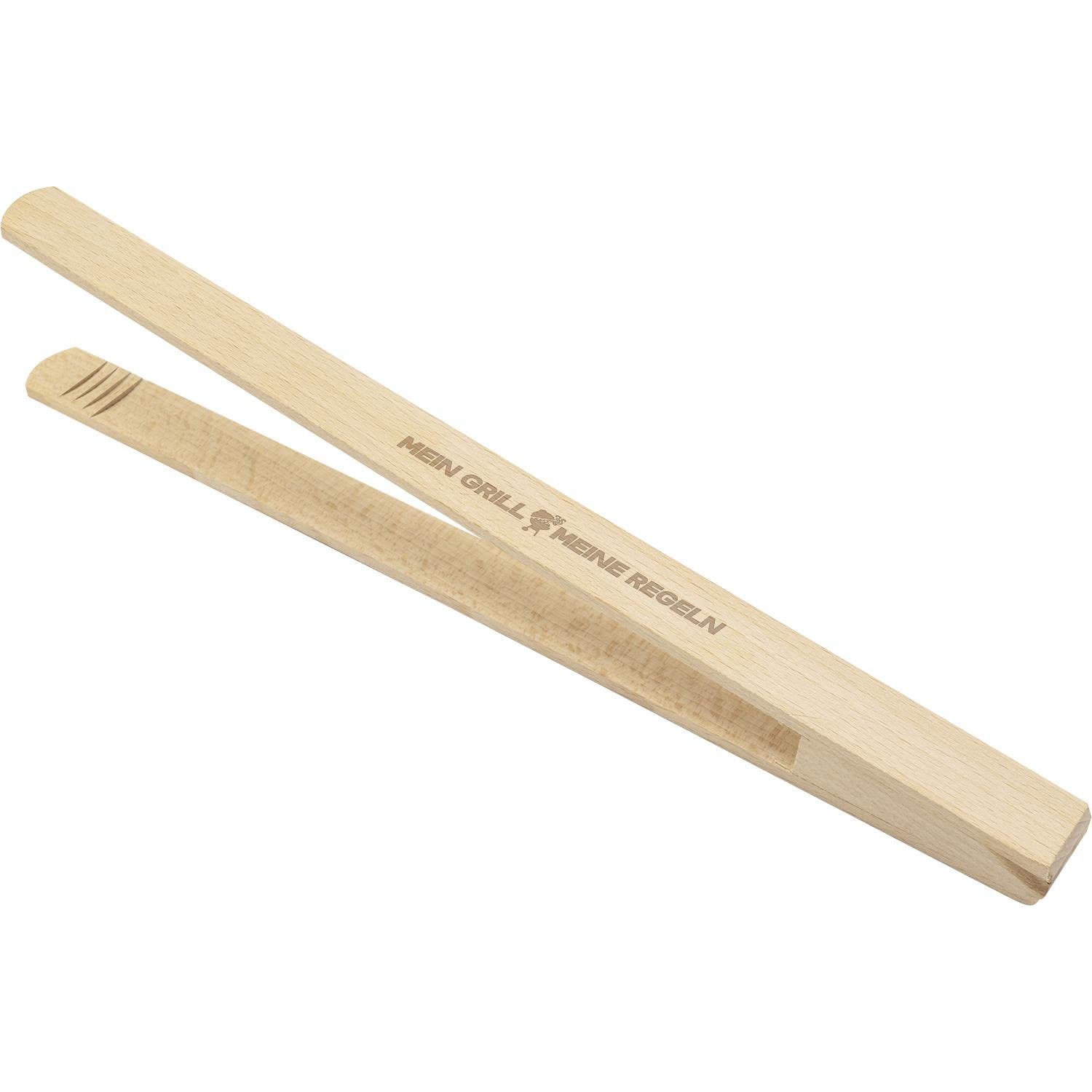 Gruss & Co Brown 47819 Barbecue Tongs 30 Cm Beech Wood