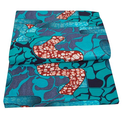 HollandaisWax African Real Wax Fabric Gold Wax Print Batik Soft Pagne Nigeria Ankara Wax Fabric 1518 - Image 3