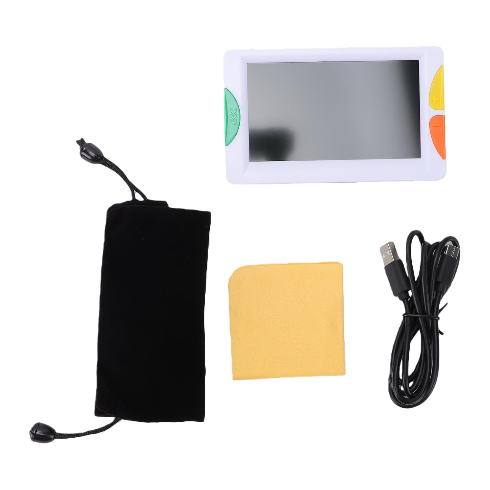 Generic Lente D'ingrandimento Elettronica da 4,3" con Fotocamera Ad Alta Risoluzione e modalità Colore per Ausili Alla Lettura per Ipovedenti per Anziani - Compatta e Facile da Usare