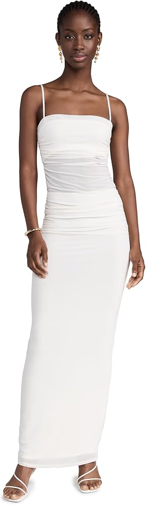 AFRM Women's Jennan Dress, Gardenia, L at Amazon Women's Clothing store