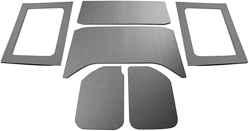 Design Engineering 50293 - Tapete de piel negra con efecto de boom compatible con Jeep Wrangler JK de 4 puertas (2011-2018)