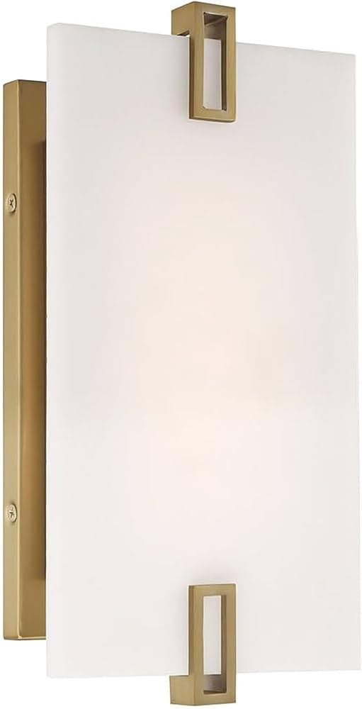 Lucky様 Minka Lavery 924-695-L Aizen LED Wall Sconce, 1-Light, 15 Total