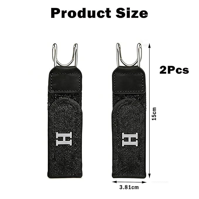 Image of Buckleless Belt for Men, Metal Hook Elastic Belt with Quick Adjustment, Ideal for Hiking and Outdoor Activities, Travel Friendly Compact Design, Set of Two Black Belts Measuring 10 cm by 3.81 cm