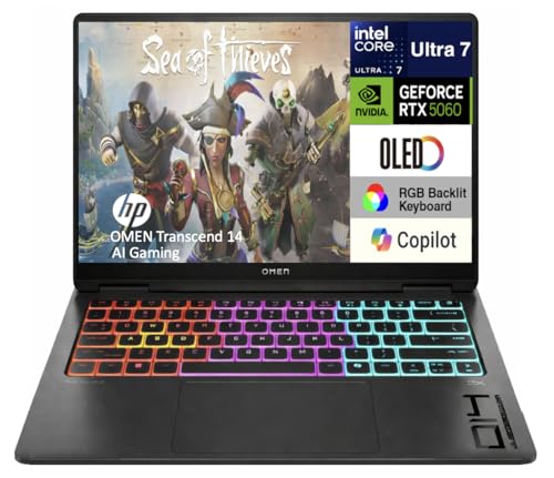 Image of HP OMEN Transcend 14 AI Gaming Laptop 14.0 inch 120Hz OLED 2.8K Display 252202-MAINVAR