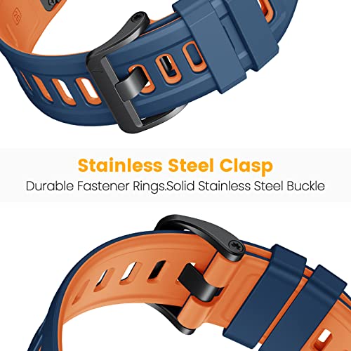 Correa de silicona compatible Garmin Fenix 7X 26mm miniatura 4