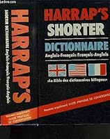 Harrap's Shorter French-English, English-French Dictionary 0245545034 Book Cover