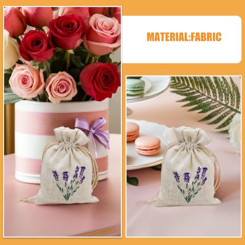 Bolsas de saquitos de lavanda pequeños reutilizables 12 pzas miniatura 6