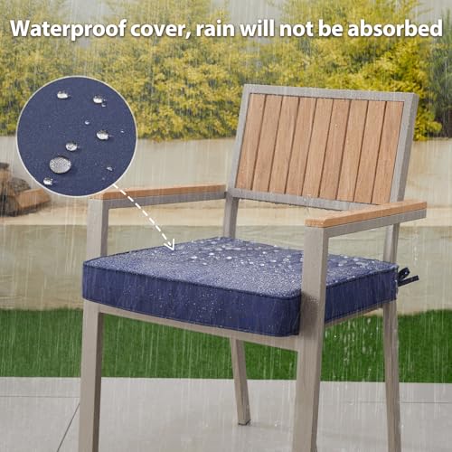 Weoavry Outdoor Chair Cushions Set Of 2, Waterproof Patio Chair Cushions thumb #1