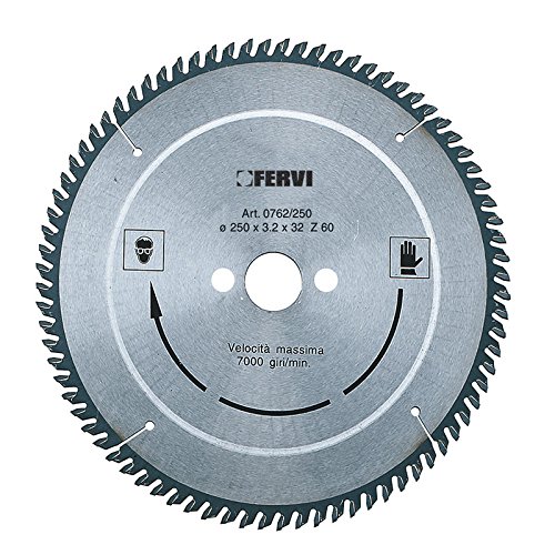 Fervi disco per alluminio e plastica d.300
