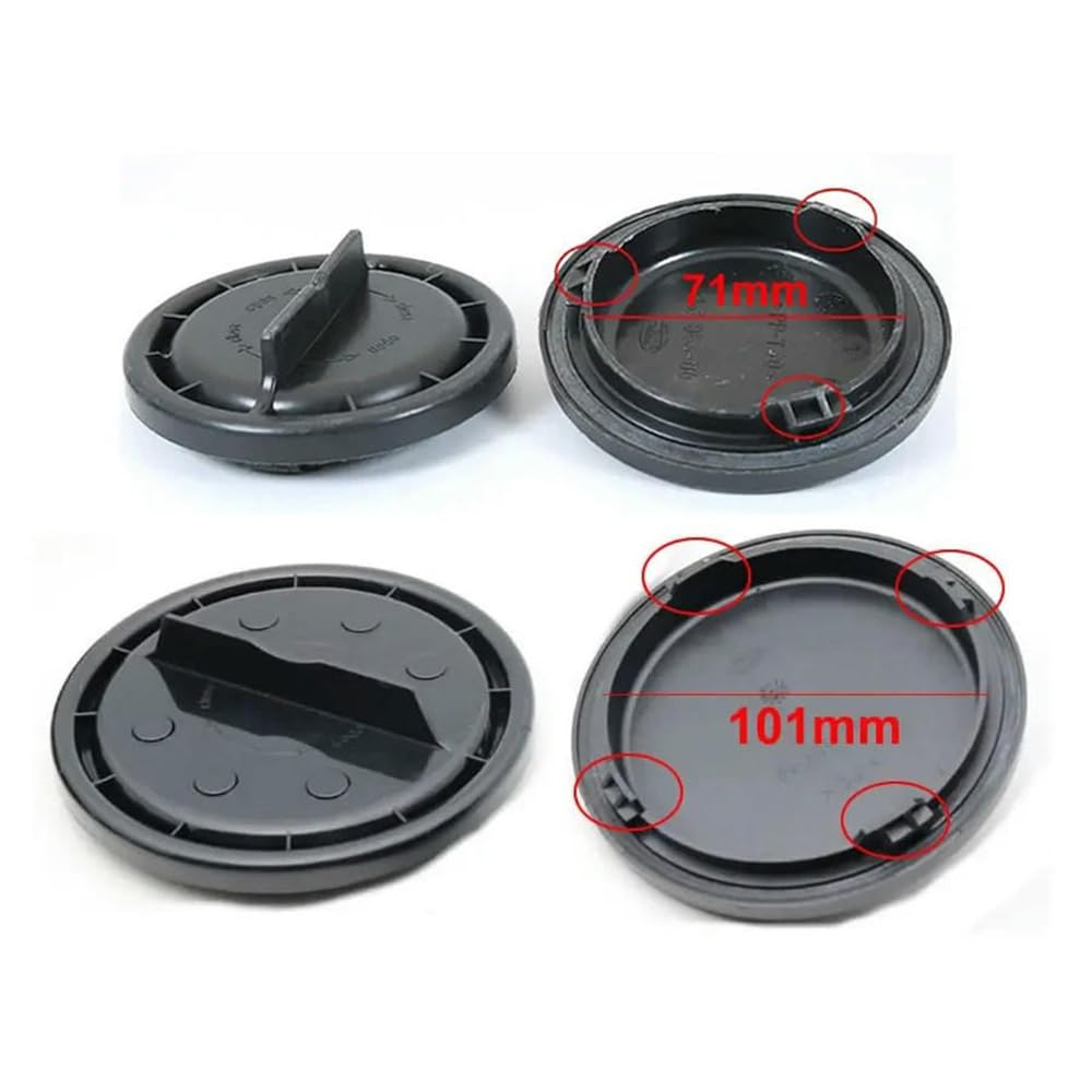 Tappo Antipolvere Per Fari Mercedes - Compatibile Con W204, W171, W212, W222, Nero, Ricambio Originale