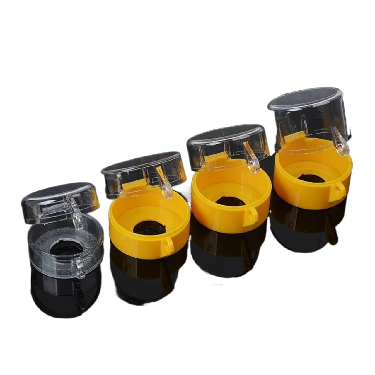 Bouton d'arrêt d'urgence couvercle 55mm capuchon jaune pour interrupteur 22mm 25mm 30mm