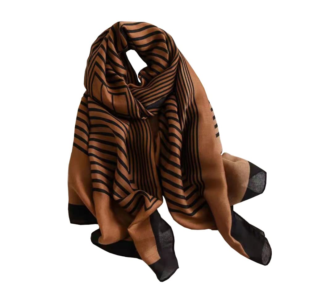 JERLA Women's Scarves Lady Light Soft Fashion Solid Scarf Wrap Shawl plaid scarf