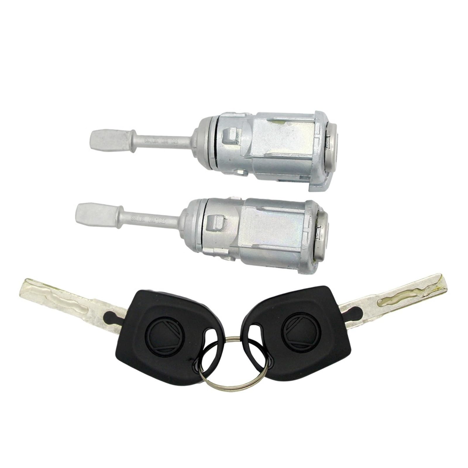 Fit For PASSAT SEAT TOLEDO LEON AROSA LUPO LEFT RIGHT DOOR LOCK BARREL CYLINDER REPAIR SET3B0837167/168(Left Assembled Lock)