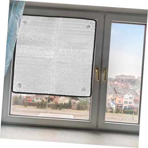 Película aislante para ventana de aluminio doble cara 50x50 cm miniatura 5