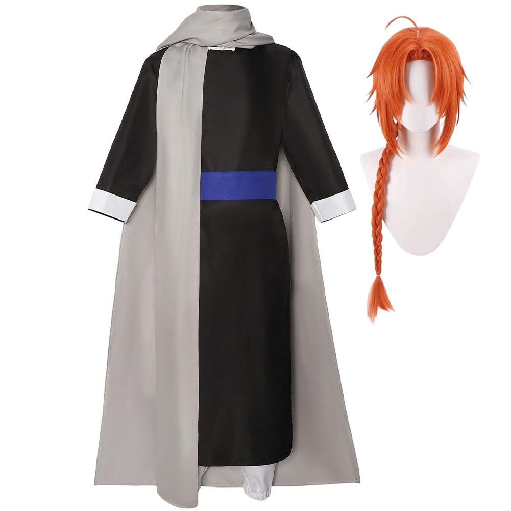 Zhongkaihua YatoKamui Anime-Cosplay-Kostüm, Tang-Anzug, komplettes Set, Kung-Fu-Anzüge, Bühnenauftrittskostüm, Halloween, Verkleidungsset für Herren