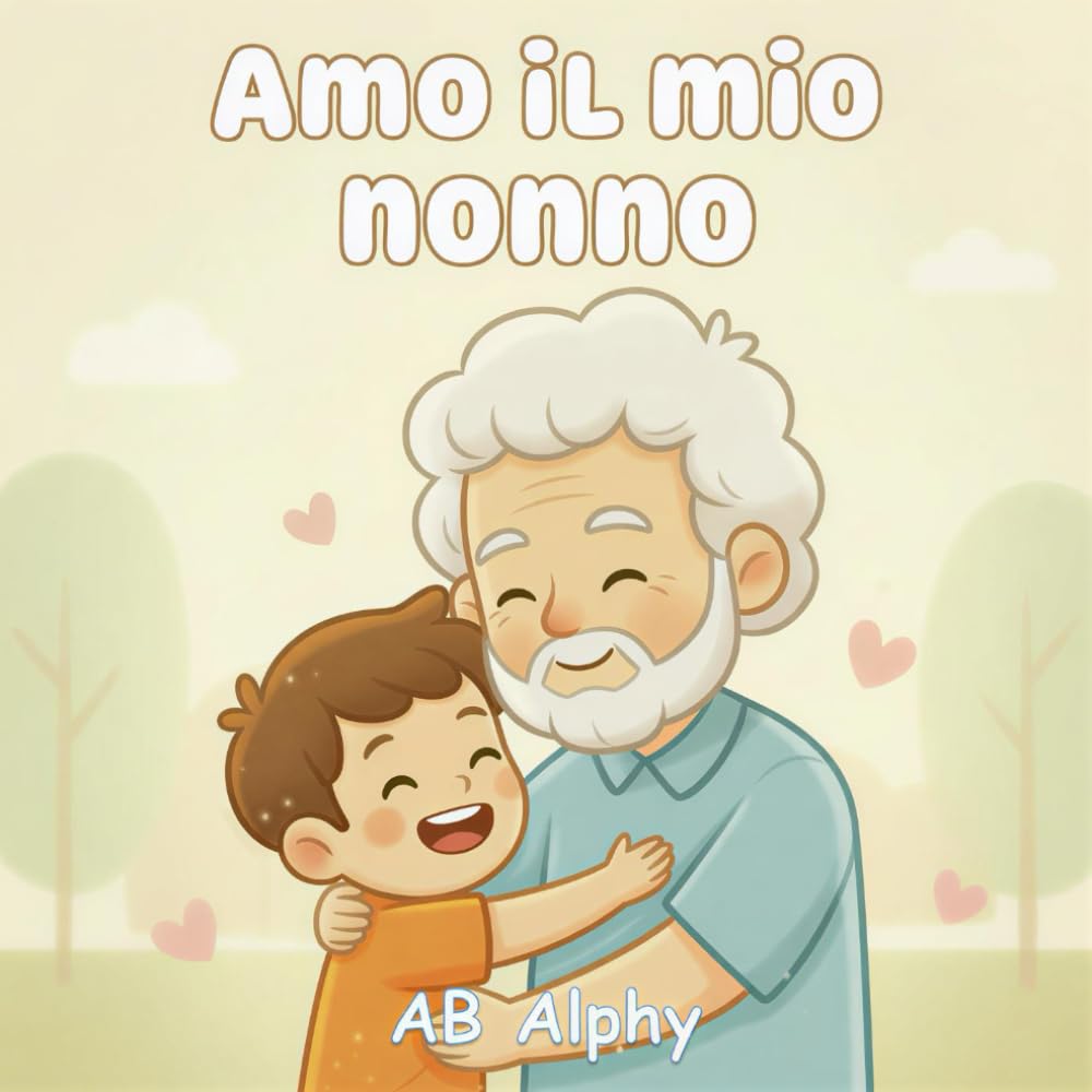 Amo il mio nonno: Un dolce libro illustrato sull’amore e la famiglia