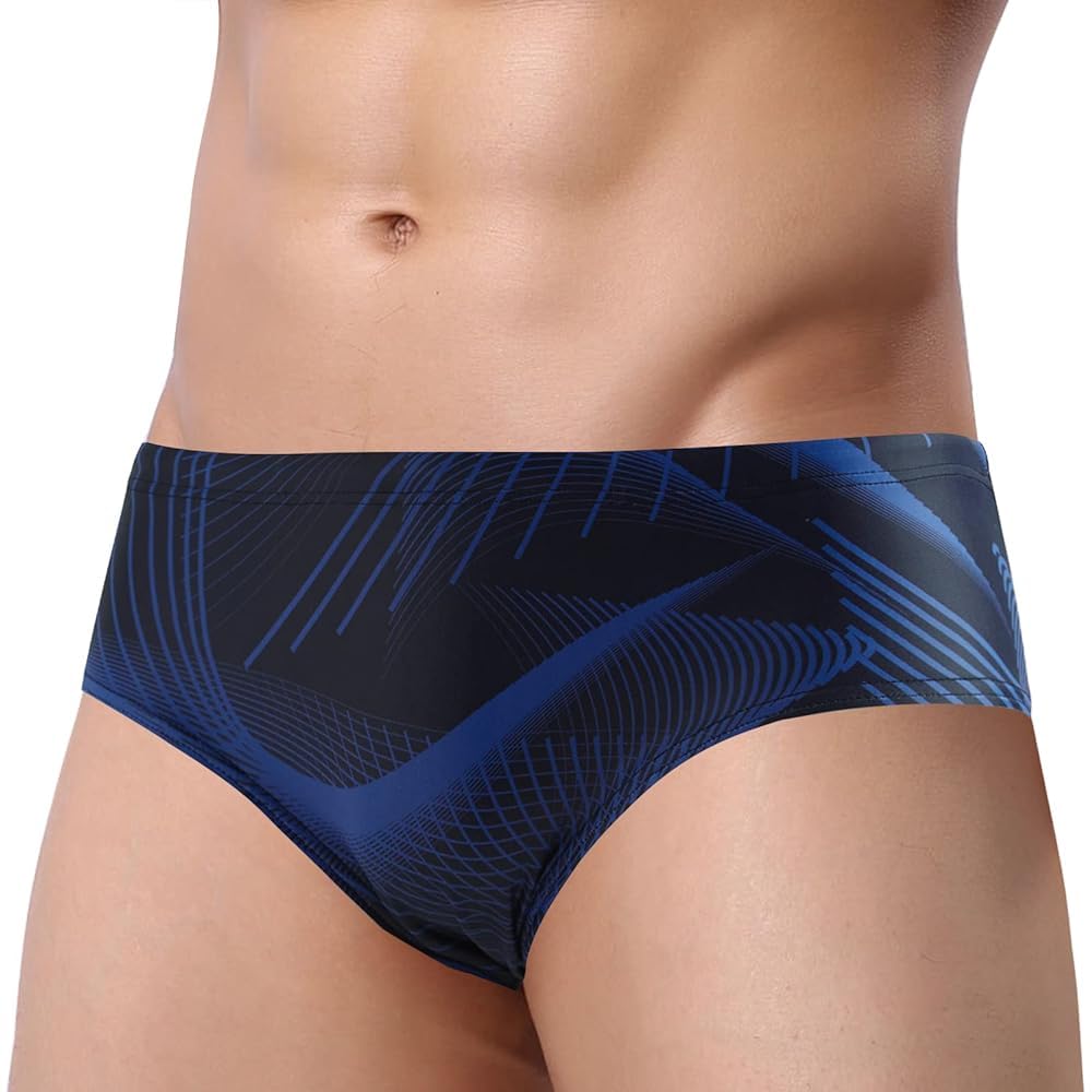 AIEOE Slip de Bain Homme Maillots de Bain pour Piscine Plage Séchage Rapide Swim Brief