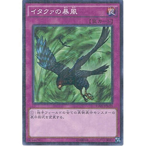 Amazon.co.jp: 遊戯王カード 15AX-JPM55 イタクァの暴風