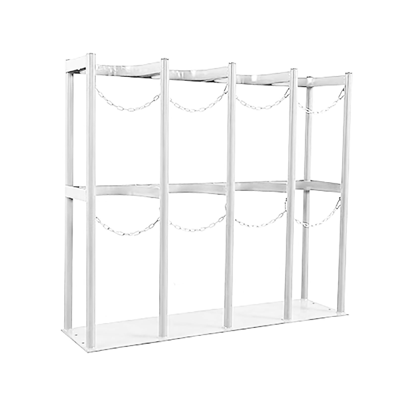 SWENEEN Propane Tank Holder,Propane Tank Holder,Nitrogen Tank Holder Made Of Steel With Screws,4 frames