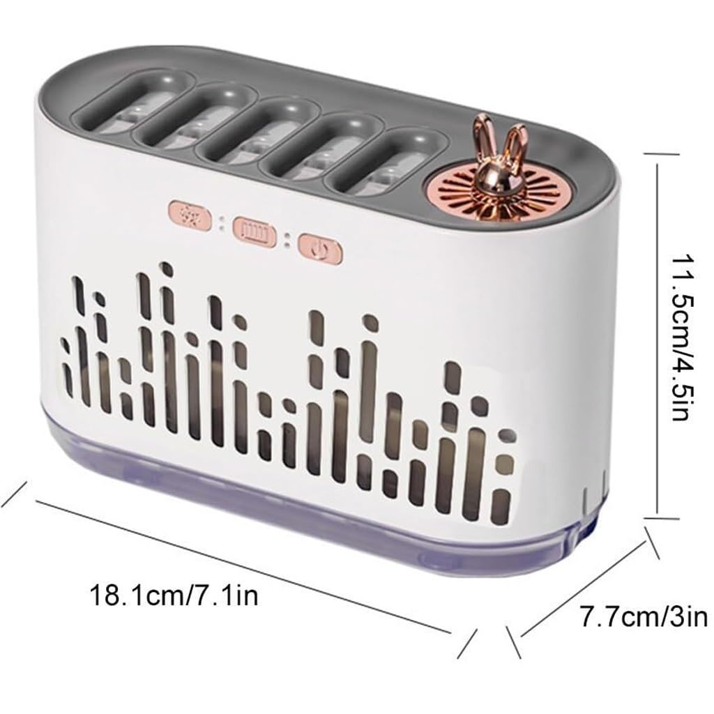 Umidificatore da scrivania per aria e acqua, spray per casa e camera da letto, regalo creativo, design colorato e alla moda