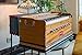 Harmonium by Maharaja Musicals, USA, 9 Stops, Model 2025, 3 1/2 Octave, Double Reed, Coupler, Natural Color, Standard, Padded Bag, A440 Tuned, Musical Instrument Indian-ABG